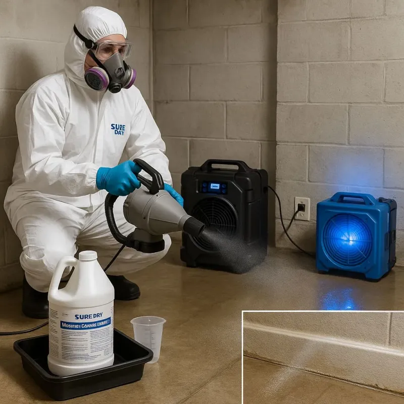 Sanitization and Odor Removal process in Wallis, TX