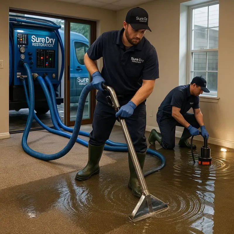Water Extraction and Removal process in Wallis, TX